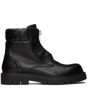 Bottega Veneta Haddock Ankle Boots - Black