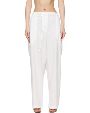 Studio Nicholson Ventura Trousers - White