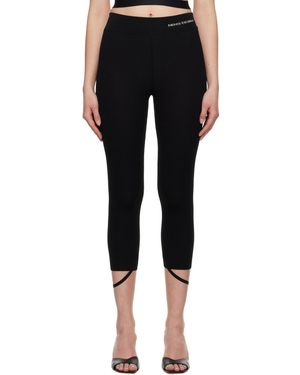 Nensi Dojaka Sadie Knitted Cropped Leggings - Black
