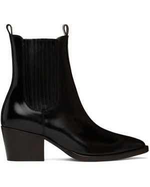 A.P.C. . Black Debbie Santiago Boots
