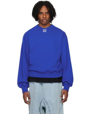 Adererror Langle Sweatshirt - Blue