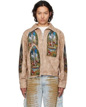 Who Decides War Eden Trucker Jacket - Natural