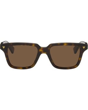 Bottega Veneta Square Sunglasses - Black