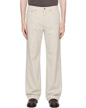 sunflower Off- Loose Trousers - Natural