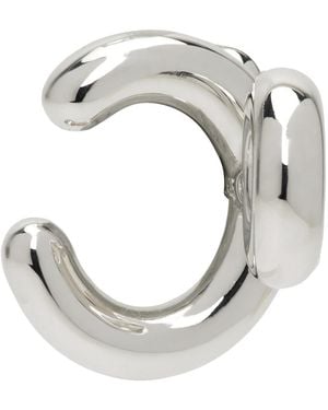 C.Chesnais Binary Chain Single Ear Cuff - Metallic