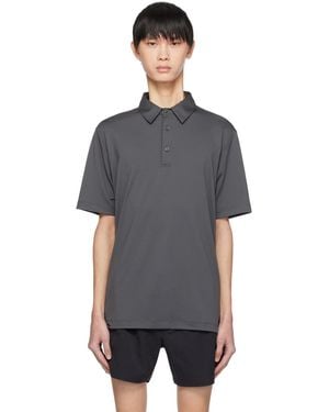 Outdoor Voices グレー Sport ポロシャツ - ブラック