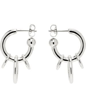 Justine Clenquet Jen Earrings - Black
