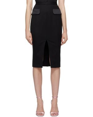 Agent Provocateur Black Julietta Midi Skirt