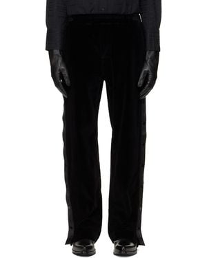 Ernest W. Baker Warm-Up Trousers - Black