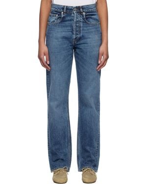 JW Anderson 5 Pocket Straight Leg Jeans - Blue