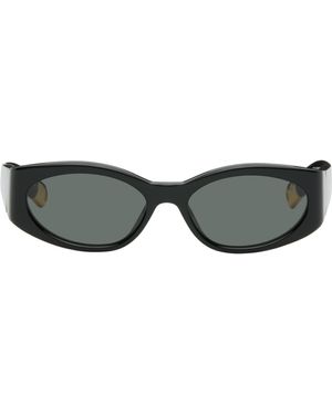 Jacquemus Lunettes De Soleil Ovalo Noires