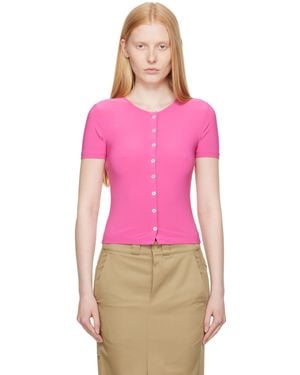 Sandy Liang Ella Cardigan - Pink