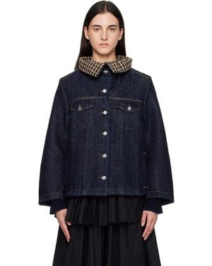 Ganni Neppy Denim Jacket - Blue