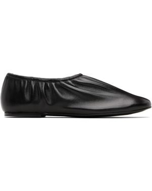 A.P.C. Swan Slip-On Ballerina Flats - Black