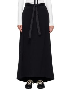 Y-3 Padded Midi Skirt - Black