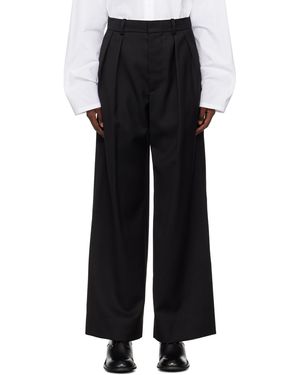 Wardrobe NYC Low Rise Trousers - Black