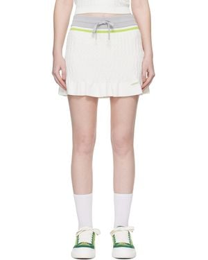 CASABLANCA Tennis Miniskirt - White