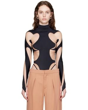 Mugler & Rodeo ボディスーツ - ブラック