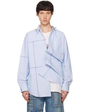 Doublet Frankenstein Cutting Shirt - White