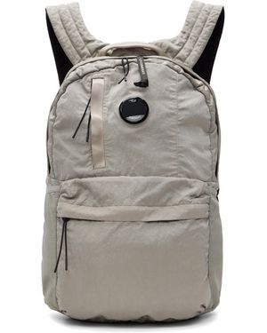 C.P. Company Sac À Dos Gris En Nylon B