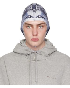 Doublet Humanoid Head Hood - Grey