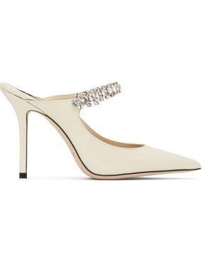 Jimmy Choo Ssense Exclusive Off- Bing 100 Mules - Black