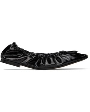 Cecilie Bahnsen Orbella Ballerina Flats - Black