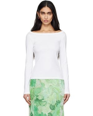 Flore Flore Steffi Longsleeve T-Shirt - White