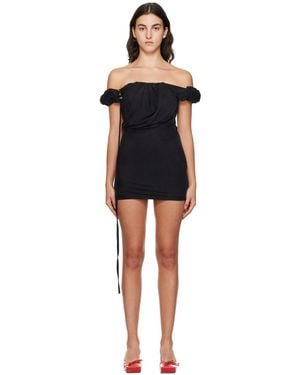 Jacquemus Black Le Chouchou 'la Robe Ciceri' Minidress