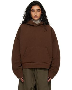 Entire studios Heavy Hoodie - Brown