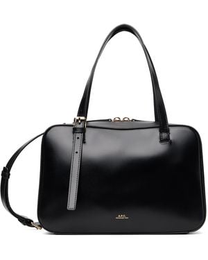 A.P.C. Virginie Box Bag - Black