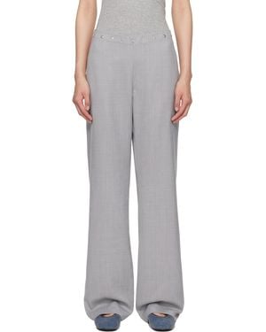 Paloma Wool Dain Snaps Trousers - Grey