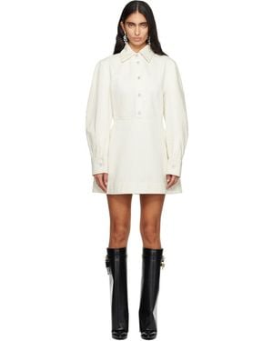 Givenchy Cocoon Denim Minidress - Black