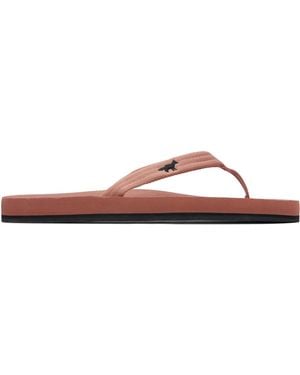 Maison Kitsuné Indosole Edition 'Easy Living' Flip-Flops - Black