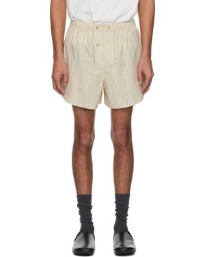 The Row Off- & Nicasio Shorts - Natural