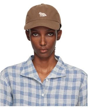Maison Kitsuné Baby Fox Cap - Blue