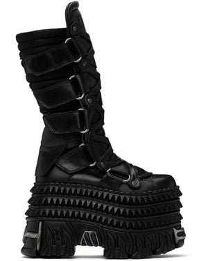 Vetements New Rock Edition Tower Boots - Black