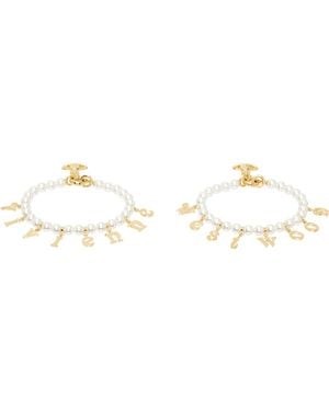Vivienne Westwood Leanne Twin Bracelet Set - Black