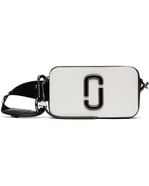 Marc Jacobs Sac snapshot contrasté noir et blanc