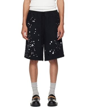 Maison Mihara Yasuhiro Embellished Sweat Shorts - Black
