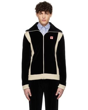 Valentino 'Chez ' Turtleneck Jacket - Black