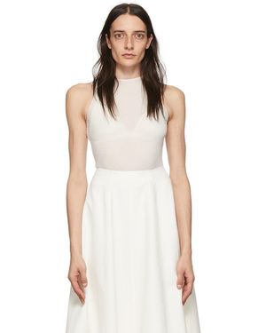 GIA STUDIOS Polyester Bodysuit - White