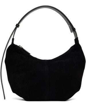 NOTHING WRITTEN Ht Suede Shoulder Bag - Black