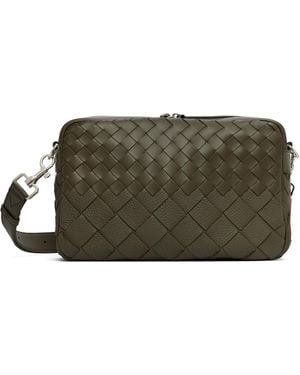 Bottega Veneta Intrecciato Camera Bag - Black