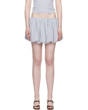 Belle Anna Balloon Miniskirt - Black
