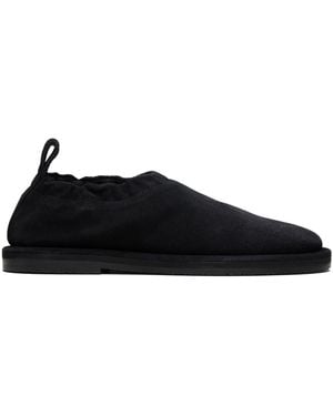 Studio Nicholson Korine Suede Slippers - Black