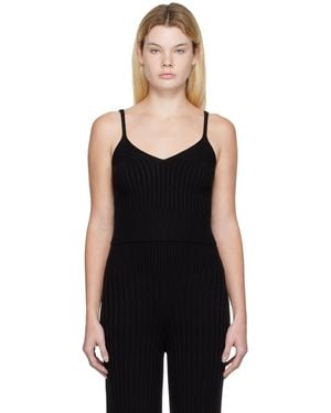 DRAE Den Seamless Tank Top - Black