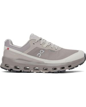 On Shoes Taupe Cloudvista 2 Waterproof Trainers - Black