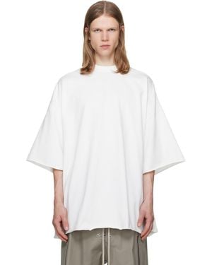 Rick Owens Off- Tower Tommy T-Shirt - White