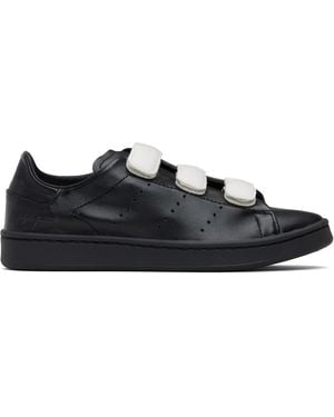 Y-3 Stan Smith Hook-And-Loop Trainers - Black
